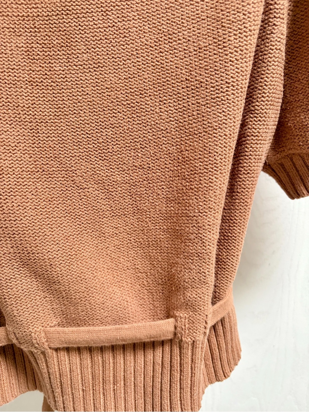 Everlane Puffy Sleeve Sweater in Tawny Brown Size Medium - Picture 5 of 7